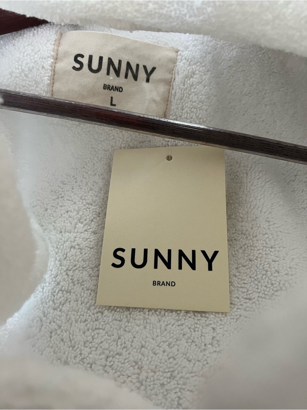 Cozy White Sherpa Hoodie - Picture 4 of 4